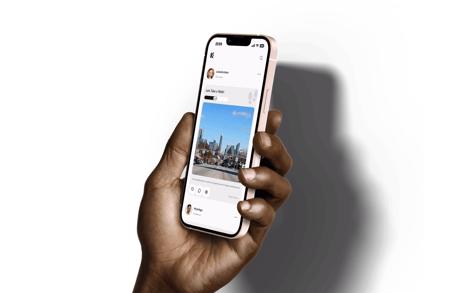Project shipped: launch notification on phone