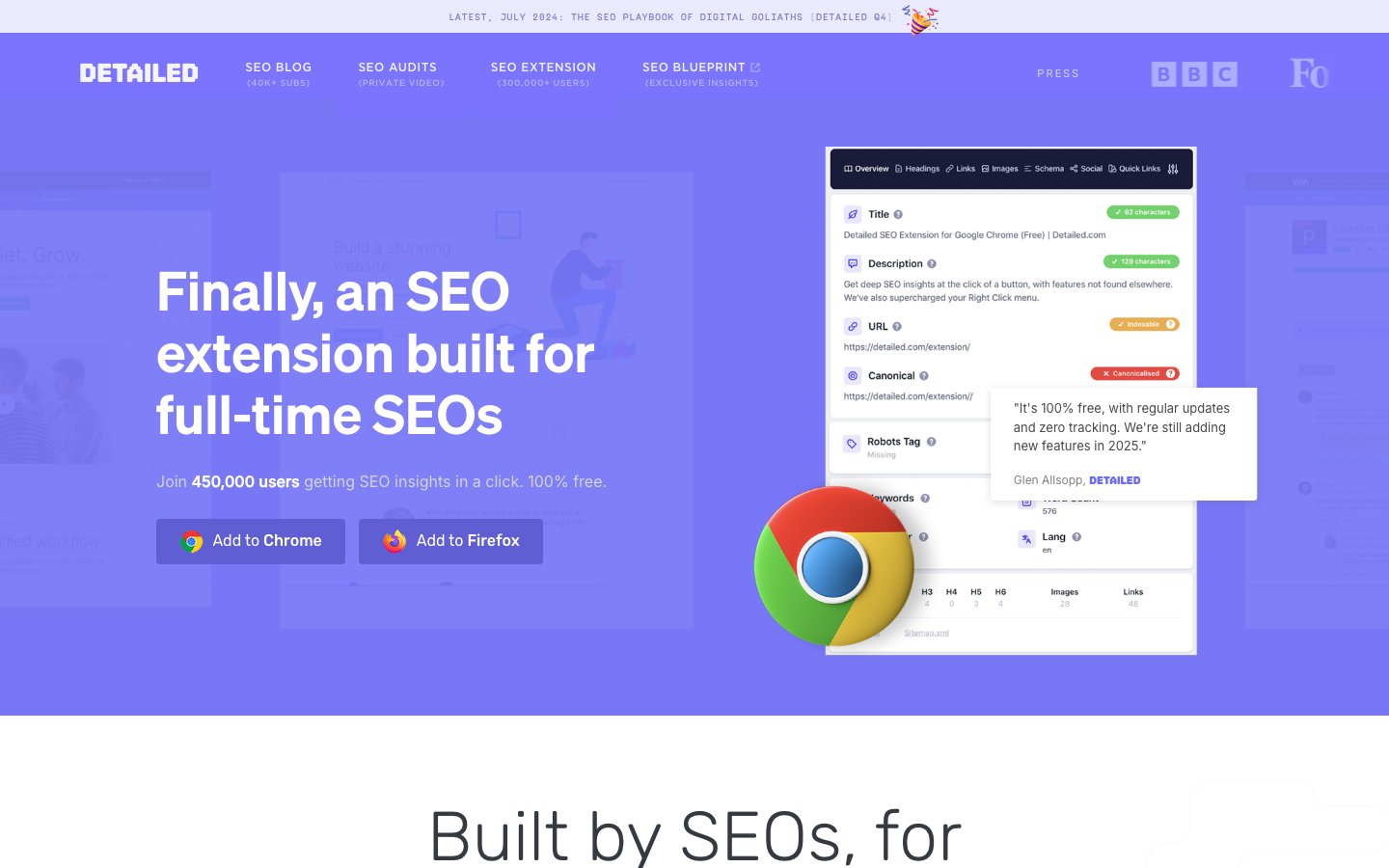 Detailed SEO Extension