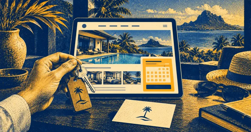 Marketing de location de villa à Maurice : sites web et marque qui convertissent
