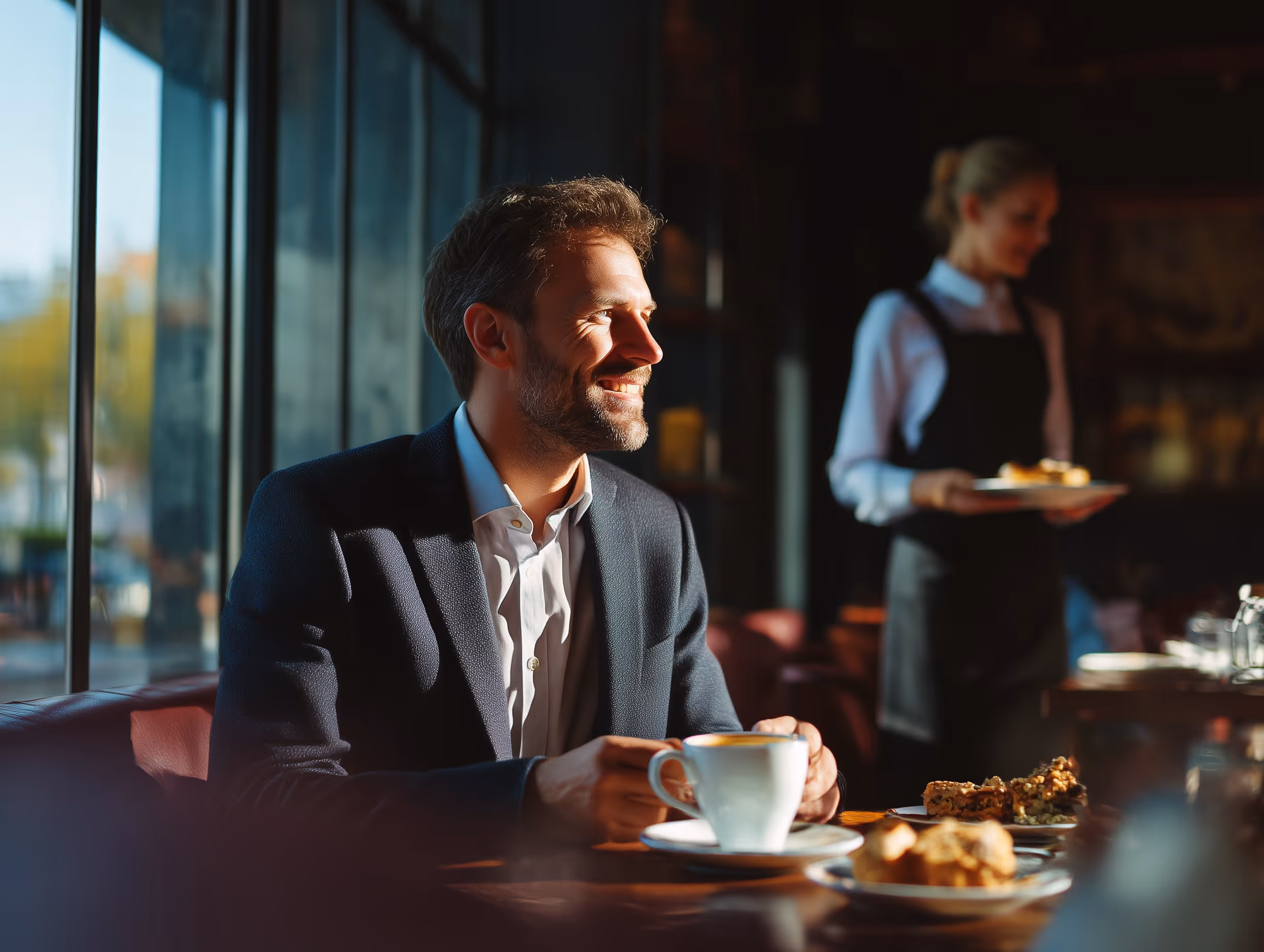 Luxury hotel and restaurant digital experience