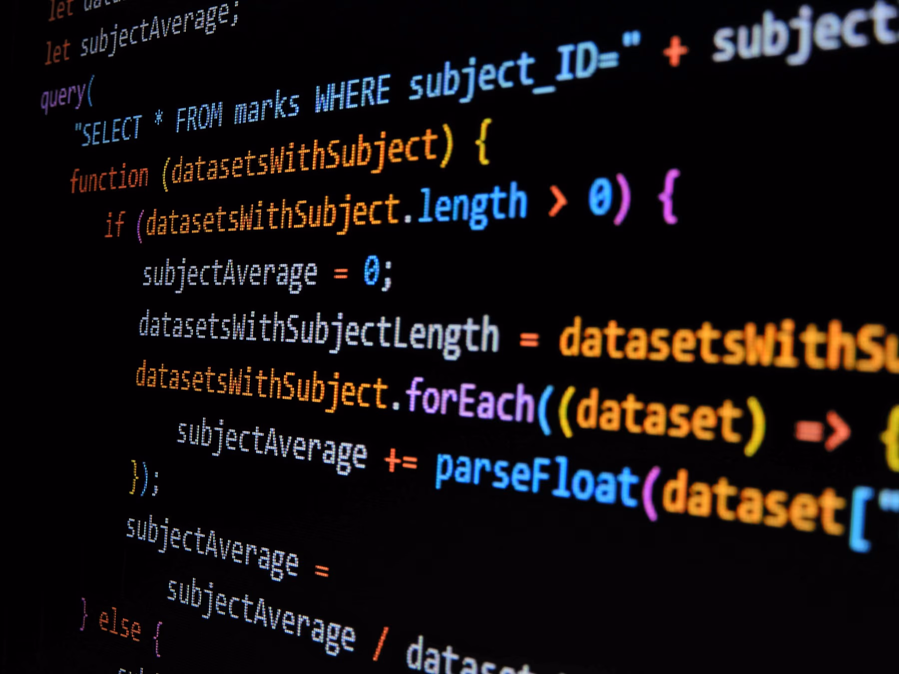 Backend development