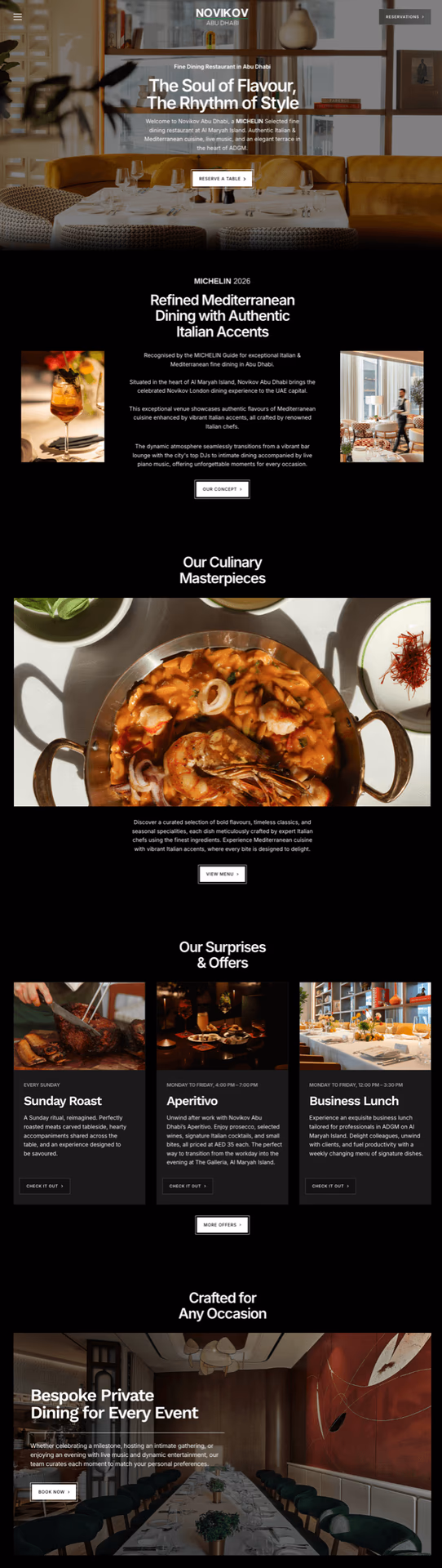 الضيافة website project image 16