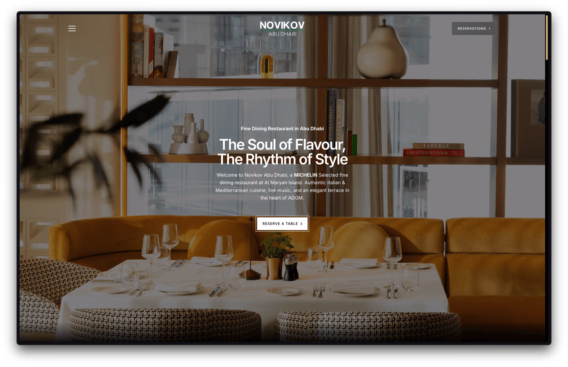 الضيافة website project image 18