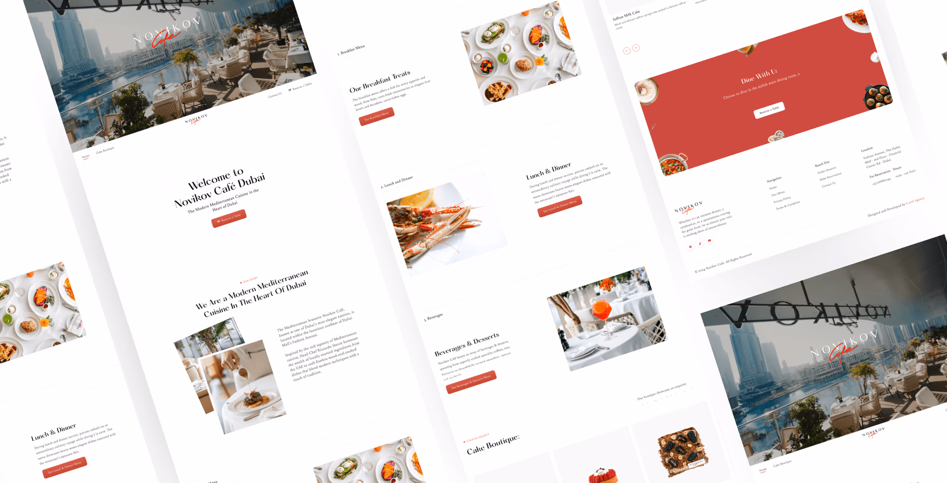 الضيافة website project image 5