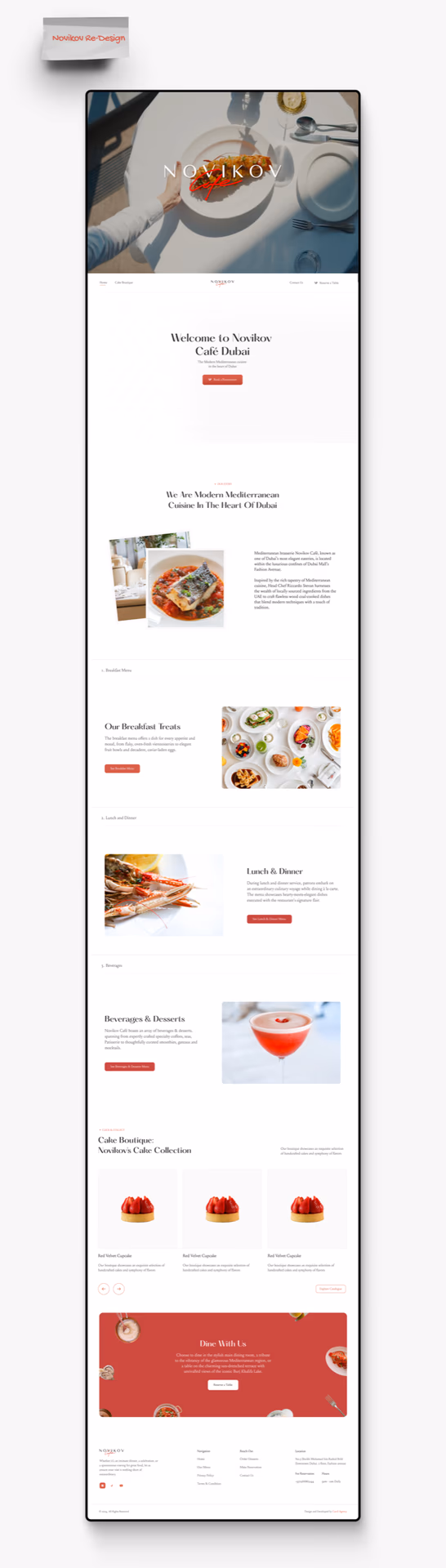 الضيافة website project image 2