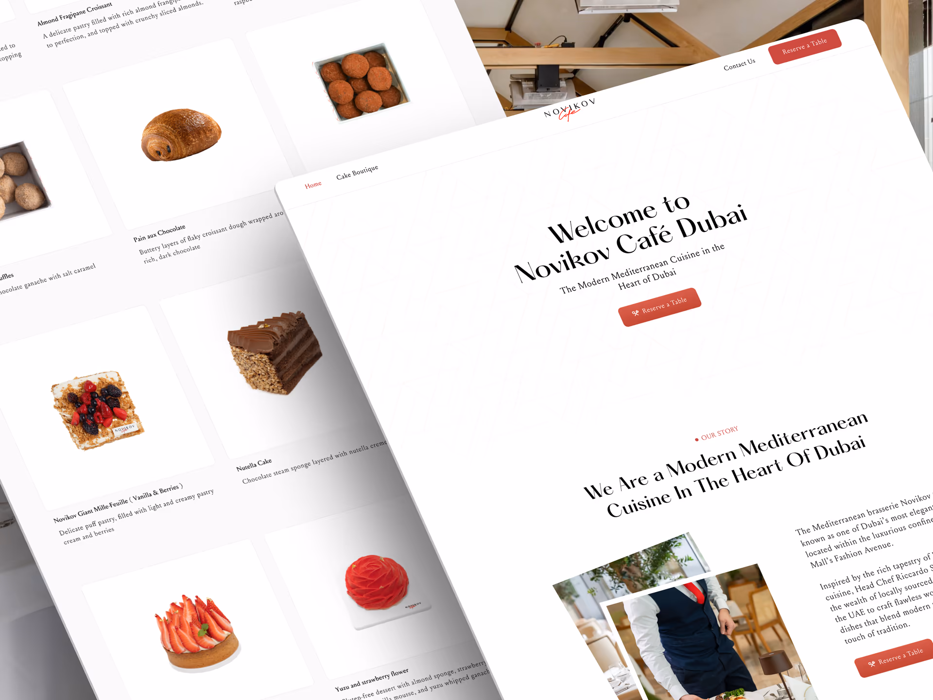 الضيافة website project image 9