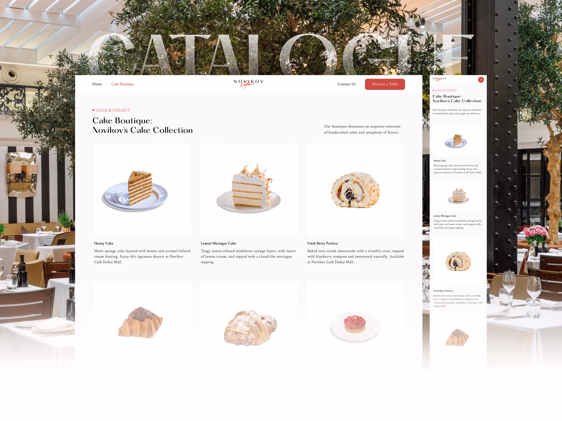الضيافة website project image 8