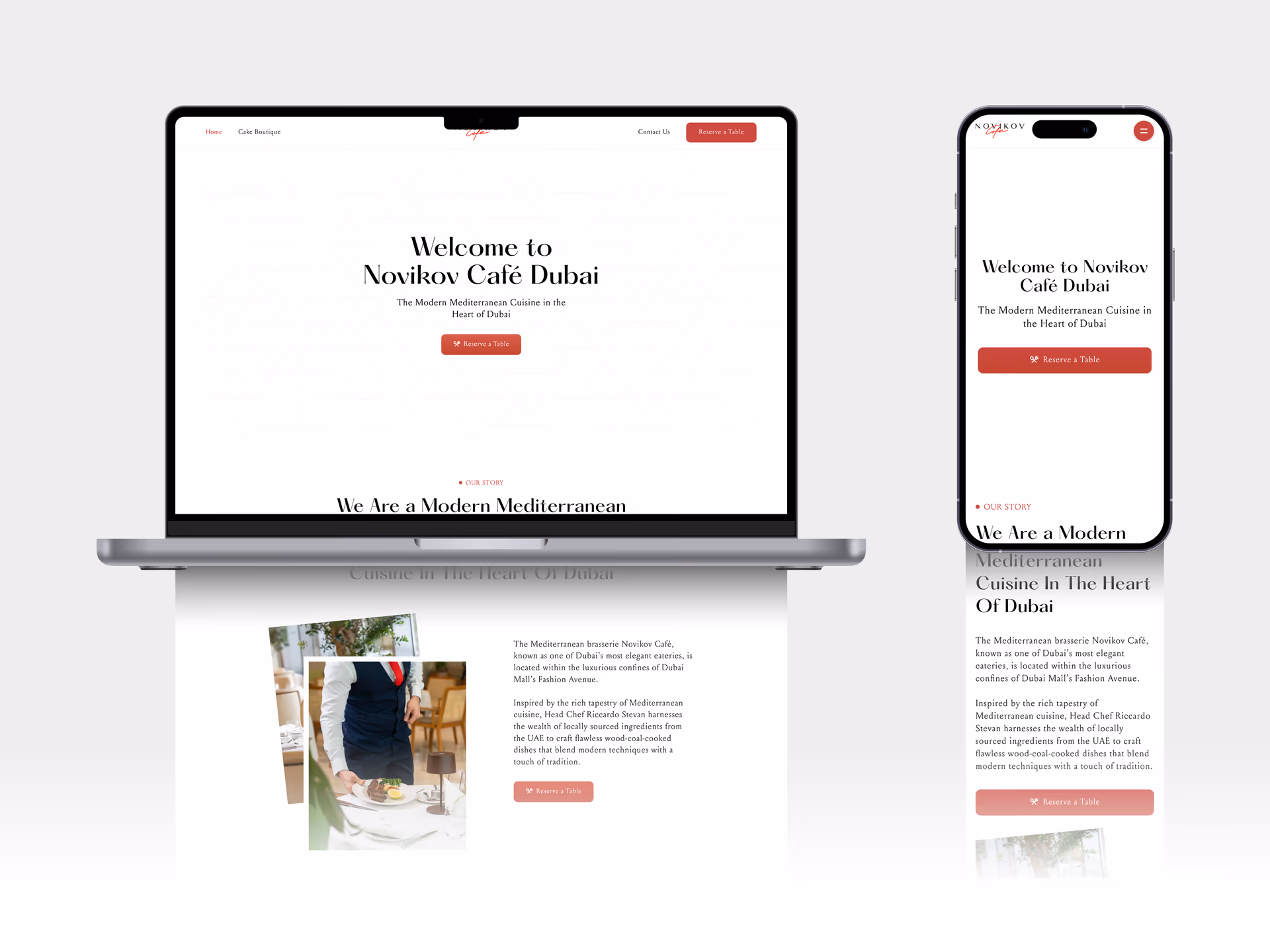 الضيافة website project image 6