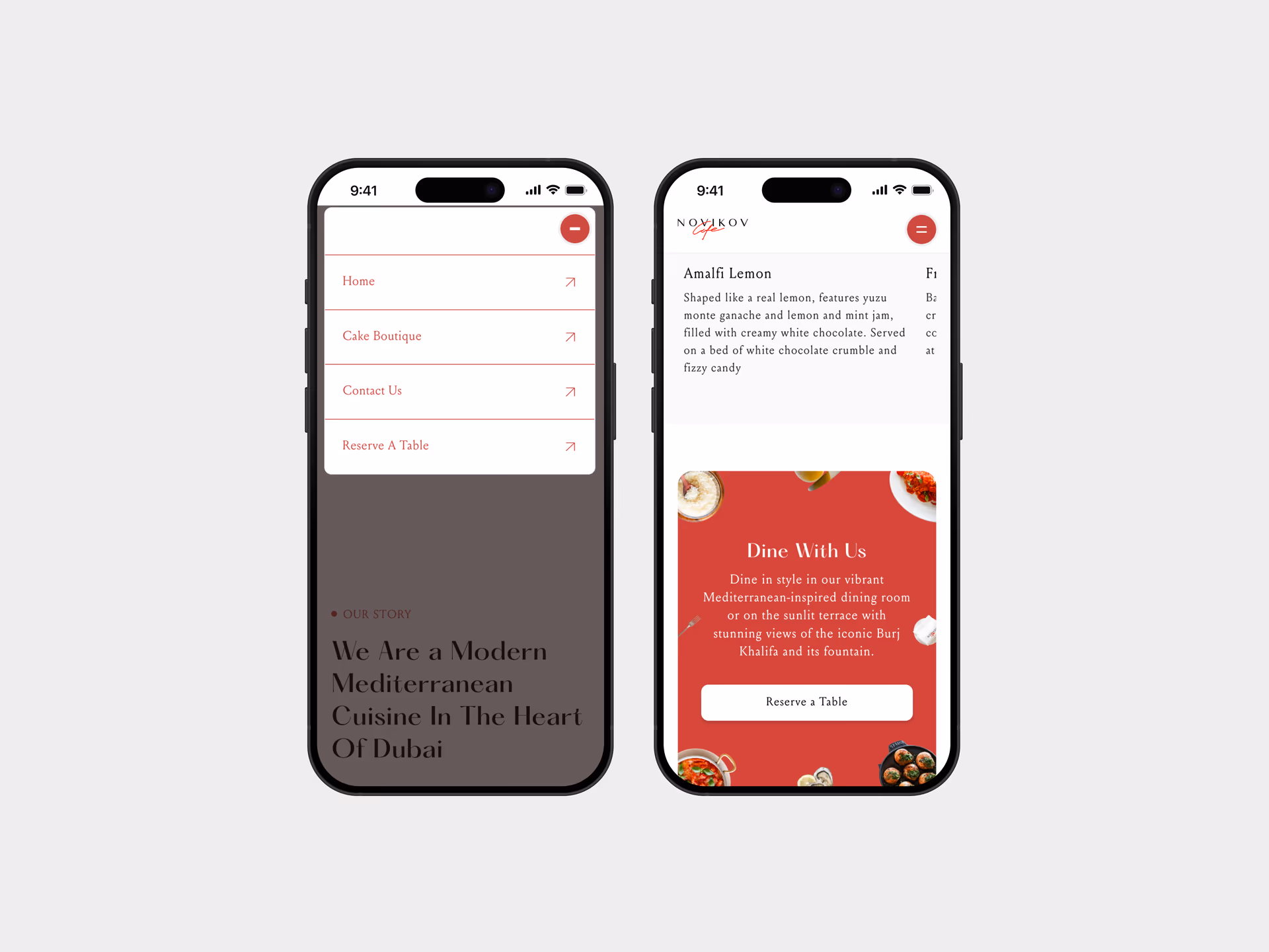 الضيافة website project image 12