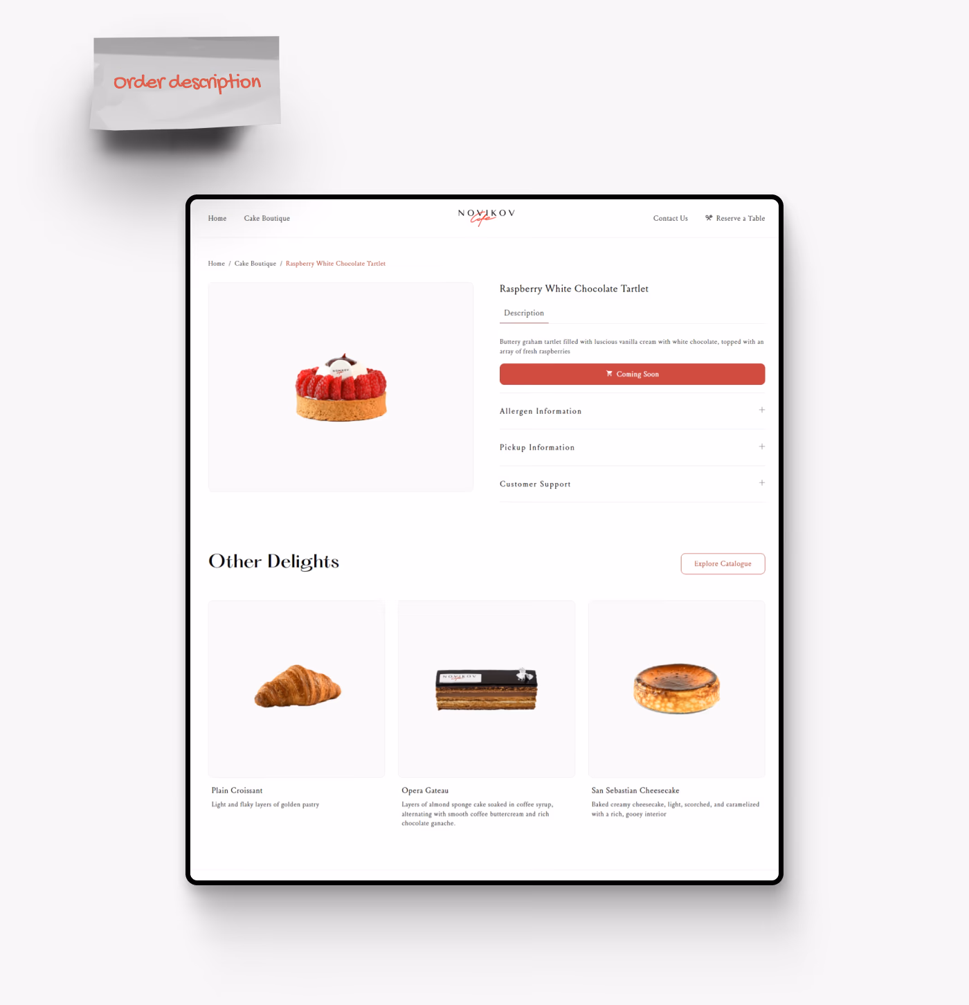 الضيافة website project image 10