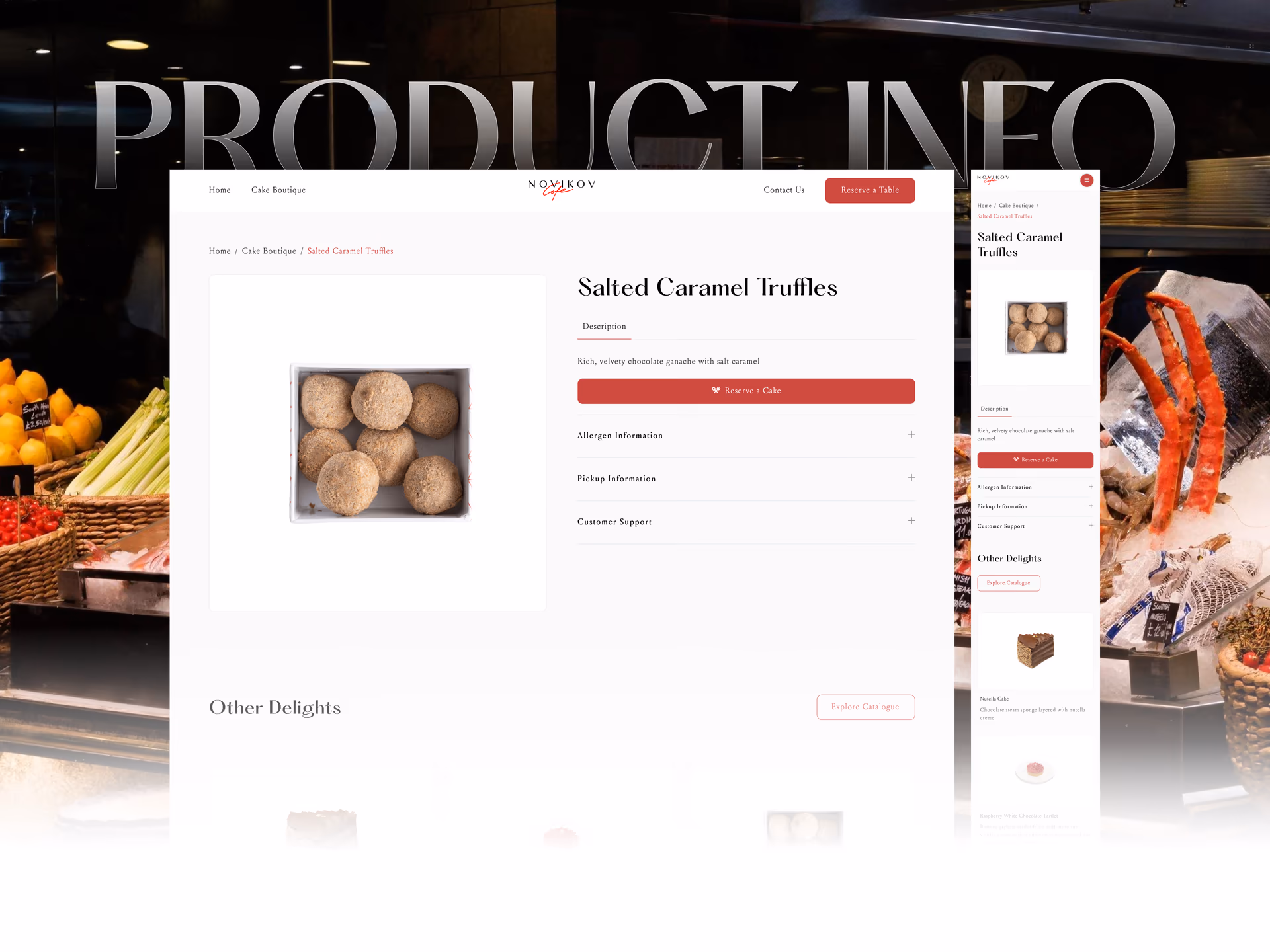 الضيافة website project image 11