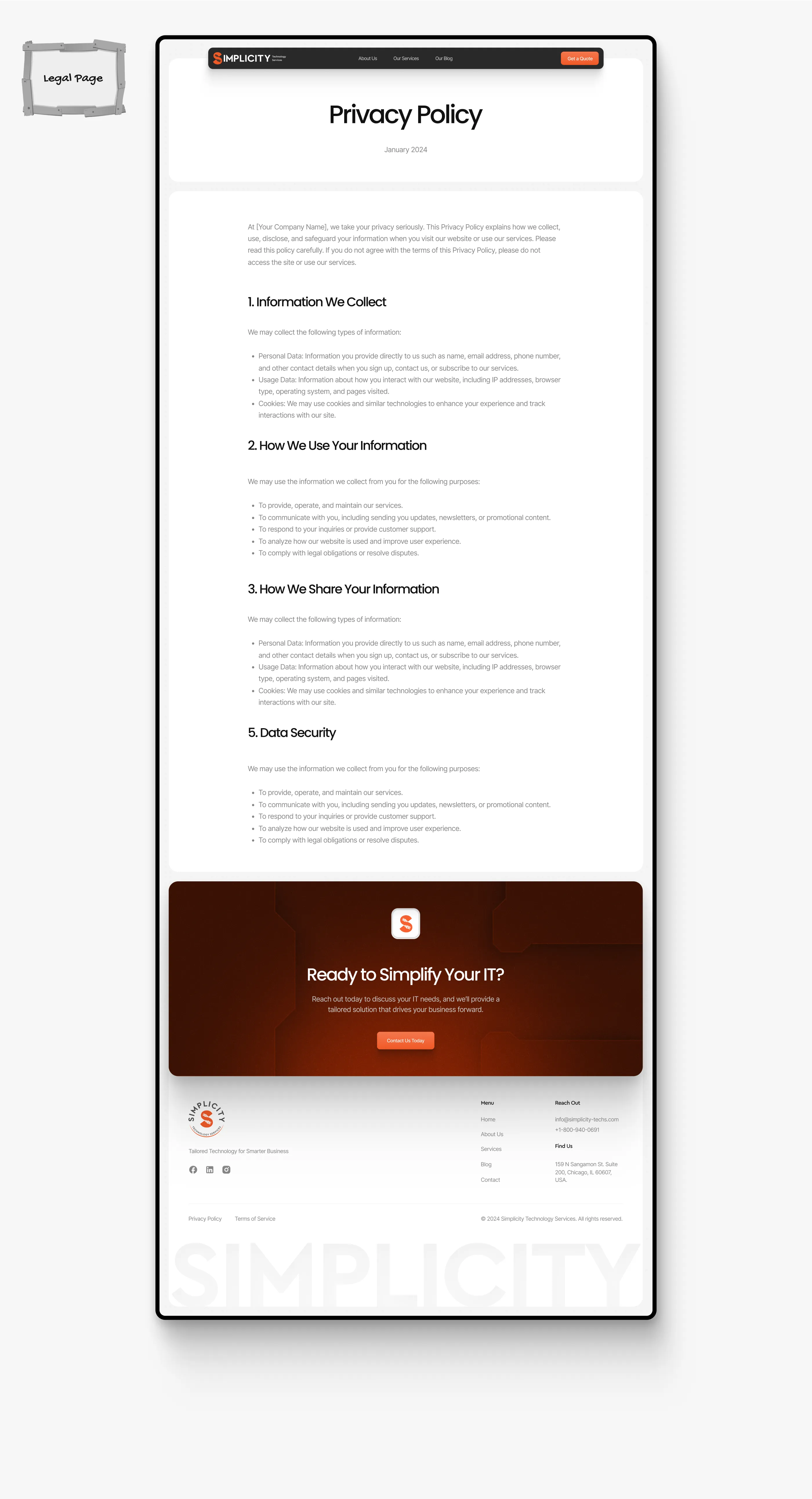Simplicity Technology — 14