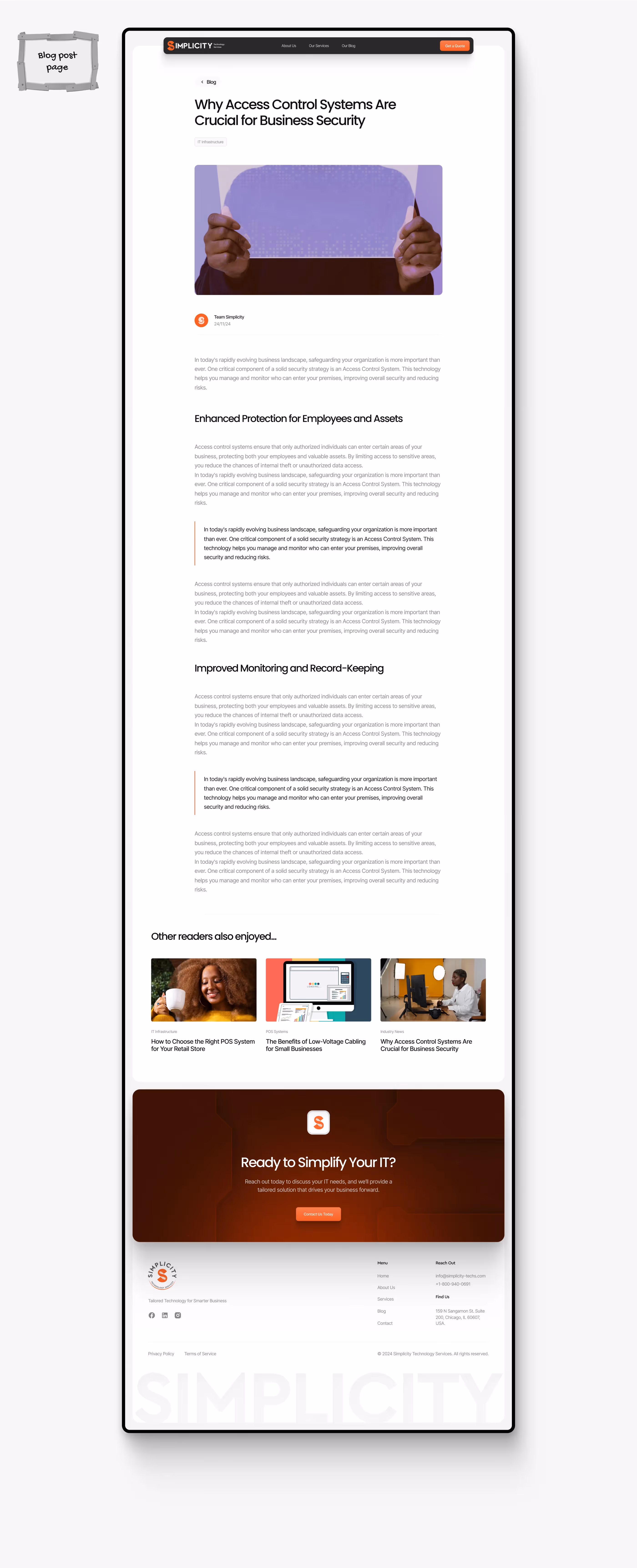 Simplicity Technology — 7