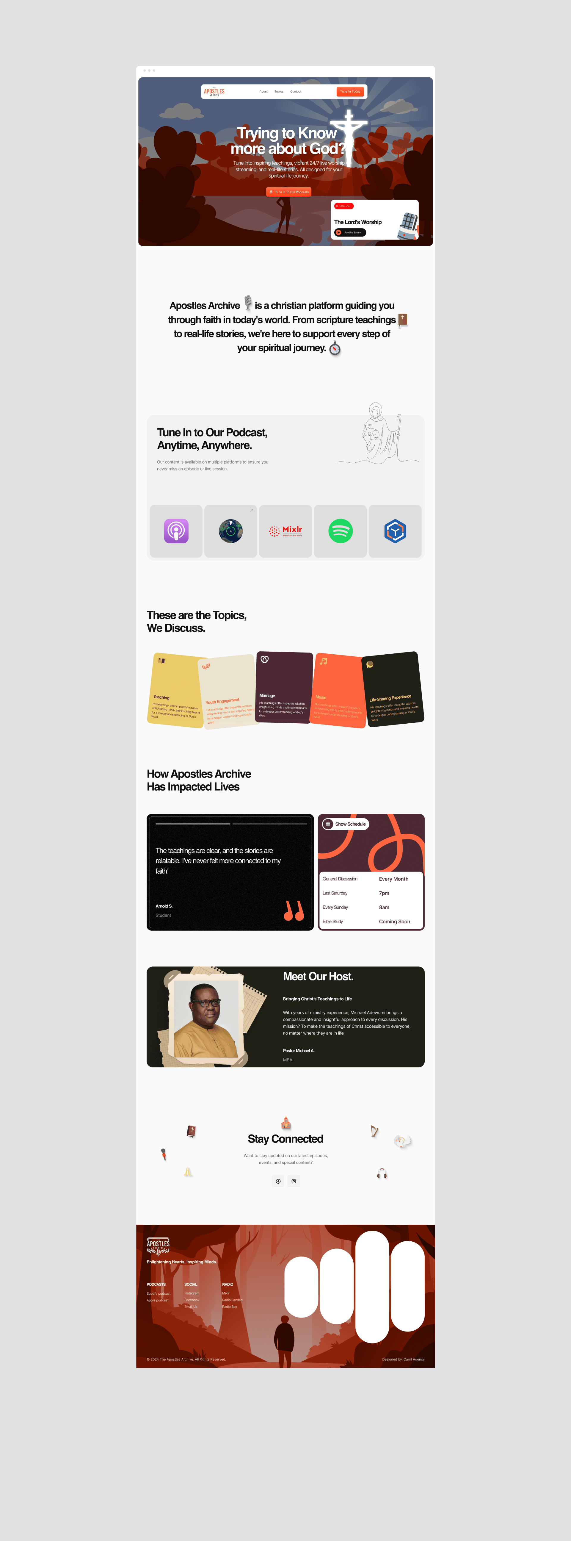 The Apostles Archive — 21